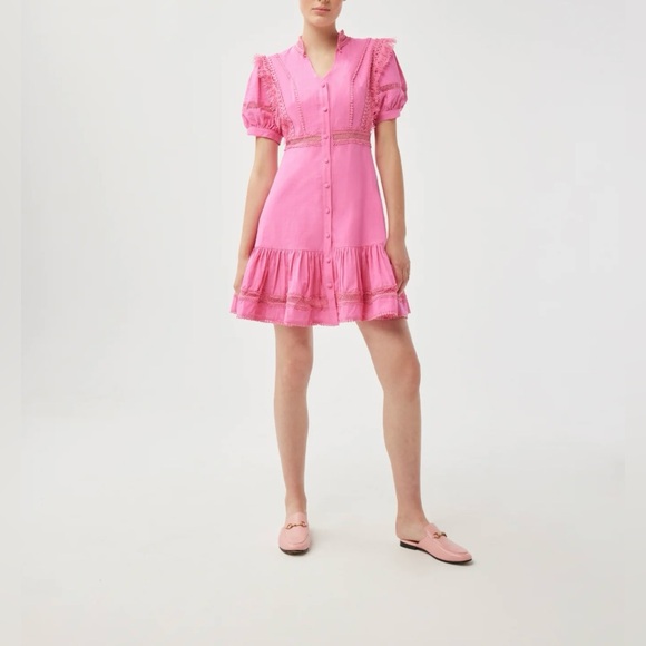 LÉO & UGO FUCHSIA DRESS - Picture 2 of 16